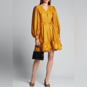 NWOT Stine Goya gold Farrow Dress (Size Small)